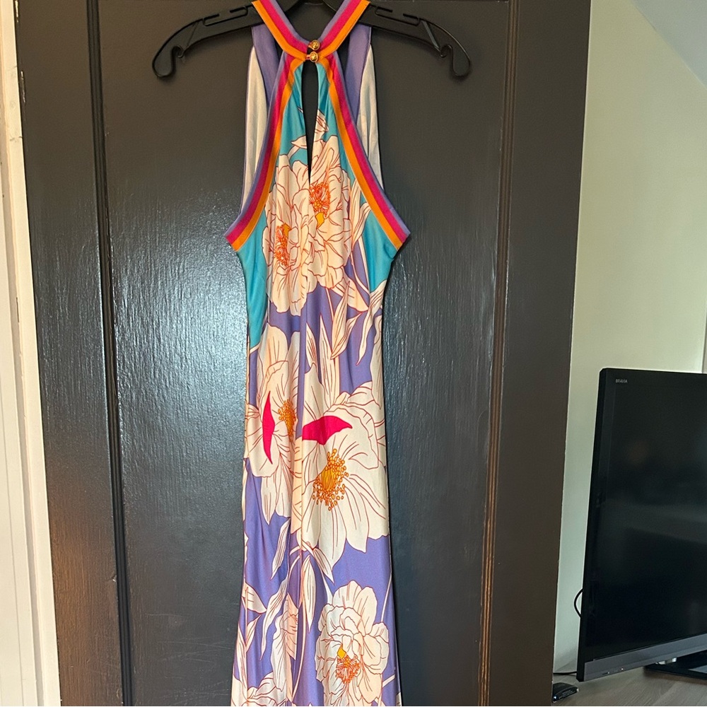 Trisha Paterson Silk dress Medium - Picture 8 of 10